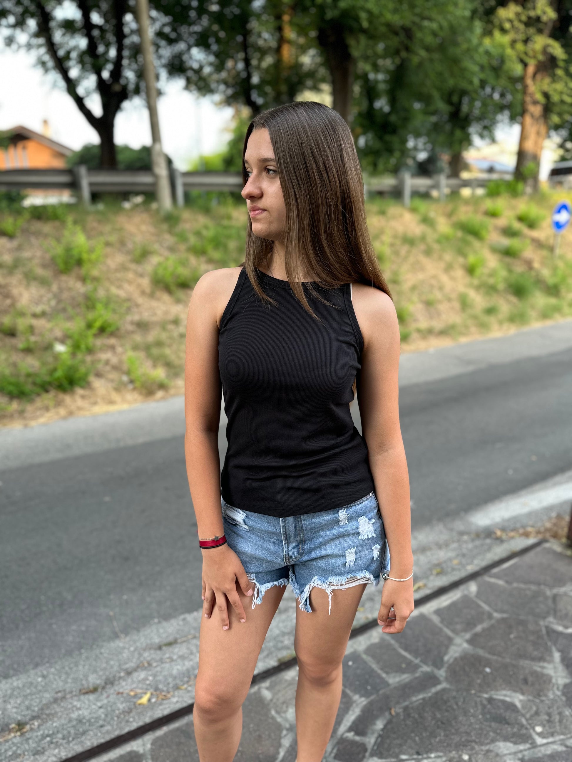 Canotta nera Kab