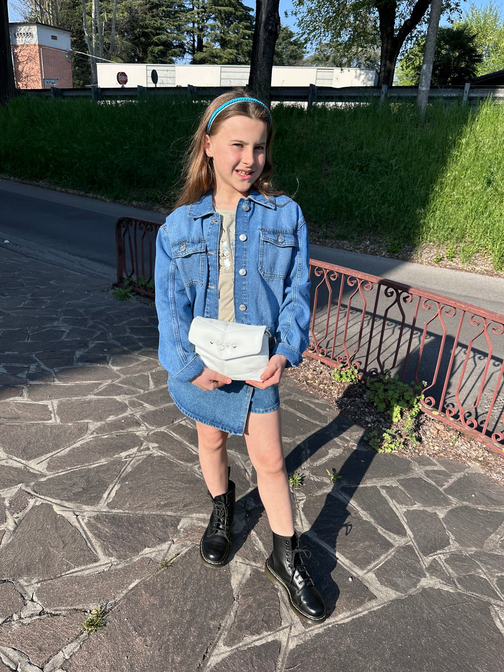 Giubbino denim Lumi