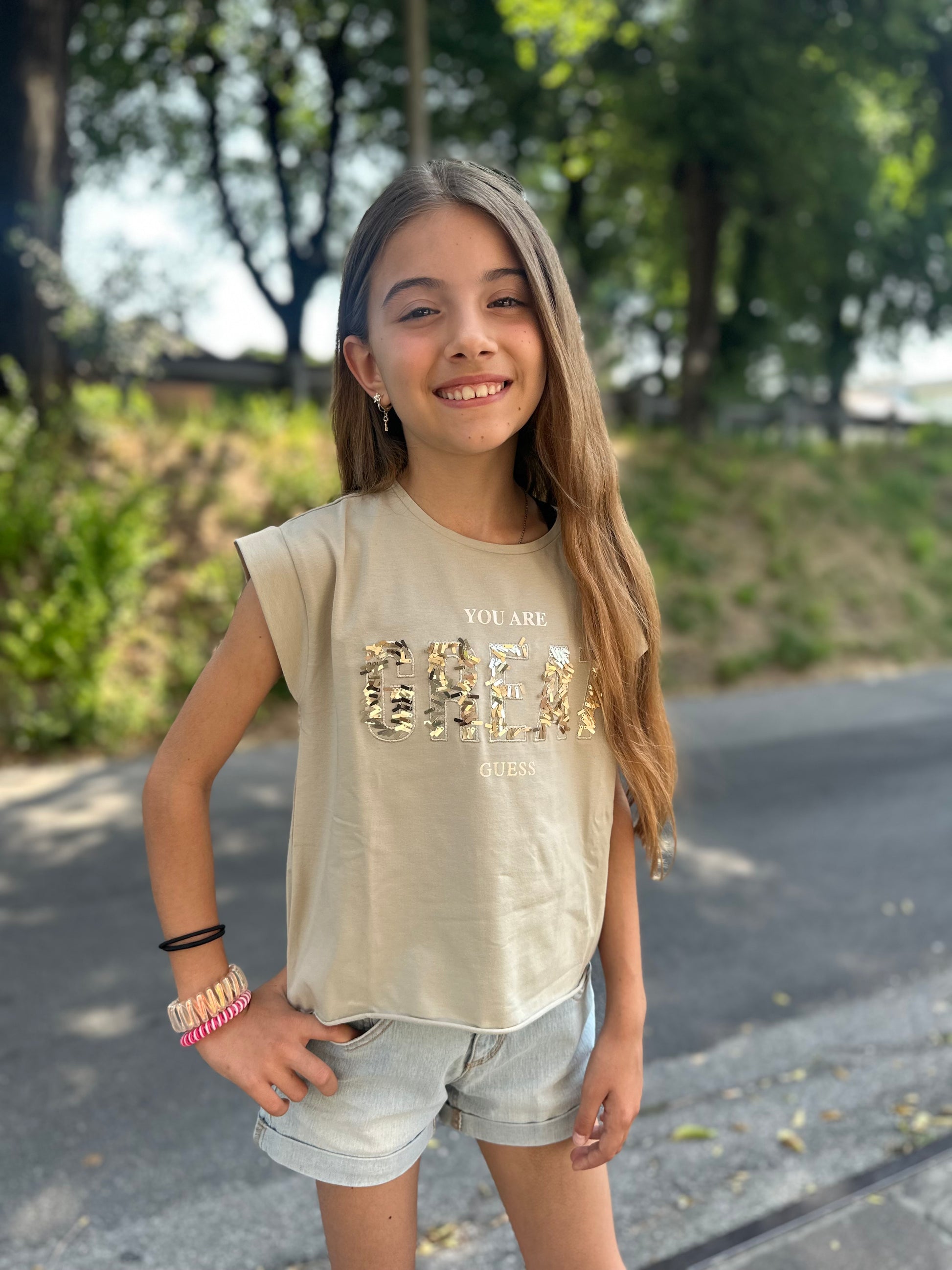 T-shirt Great