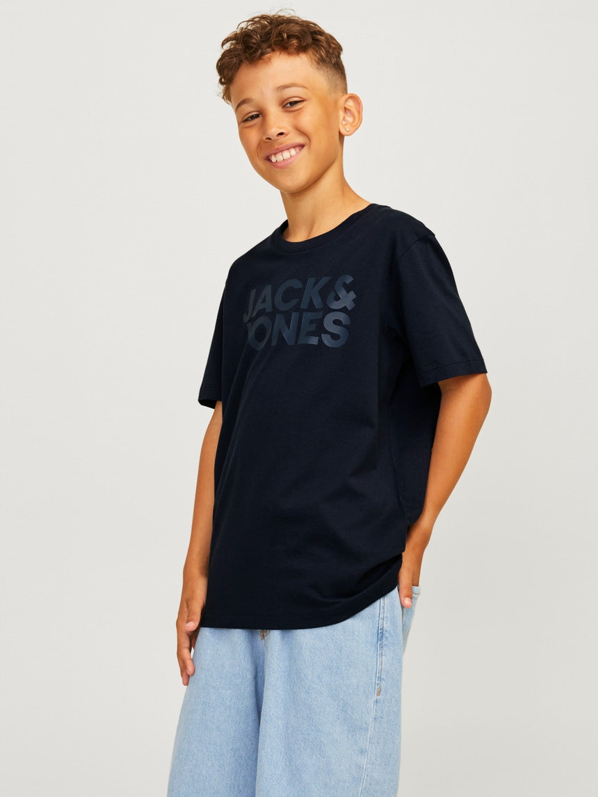 T-shirt Logo blu