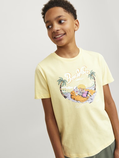 T-shirt Zion gialla