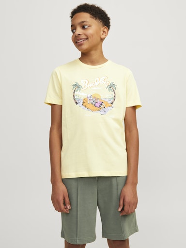 T-shirt Zion gialla